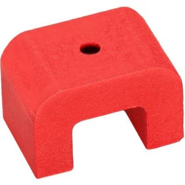 J.W. Winco 62-AN-22 U-Shaped Magnet w/ Thru Hole - .67